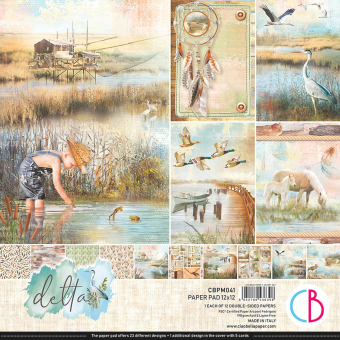 Ciao Bella DELTA PAPER PAD 12"X12" (CBPM041)